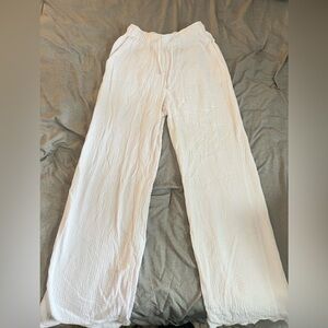 Streetwear Society White Wide Leg Pants